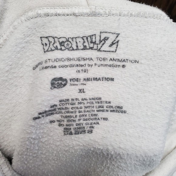 Dragon Ball Z Anime Pullover Hoodie Sweatshirt Youth Size XL Frieza Saga *Read - Picture 10 of 12